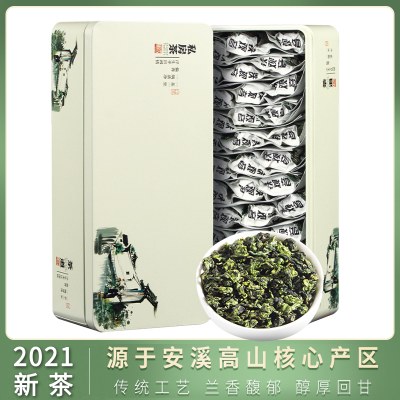 皇誉 铁观音 新茶浓香型高山正品乌龙茶铁观音茶叶256g礼盒装