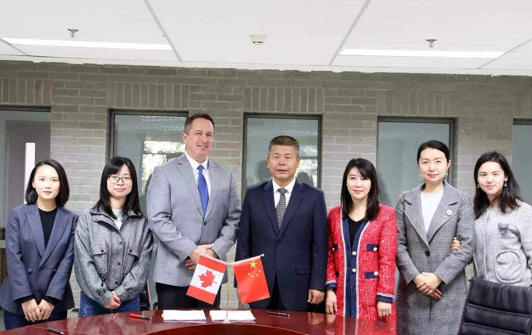 北外同文素材 国际合作∣加拿大萨尼奇教育局国际处处长到访我校洽谈国际合作