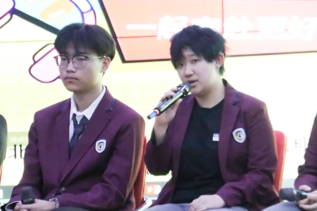 北外同文素材 榜样的力量!学长学姐亲授升学经验,助力北外同文高中预备部明晰国际升学路