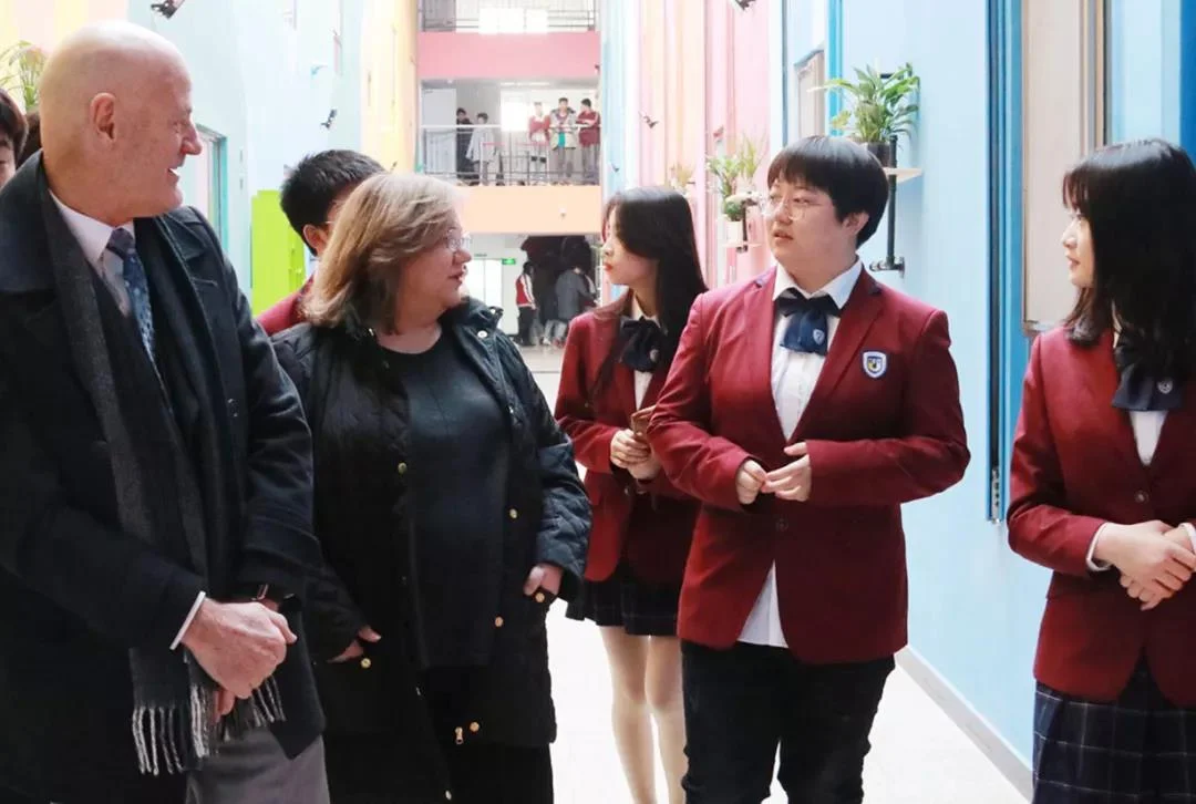 北外同文素材 国际合作∣西澳教育局专家莅临我校进行学术交流