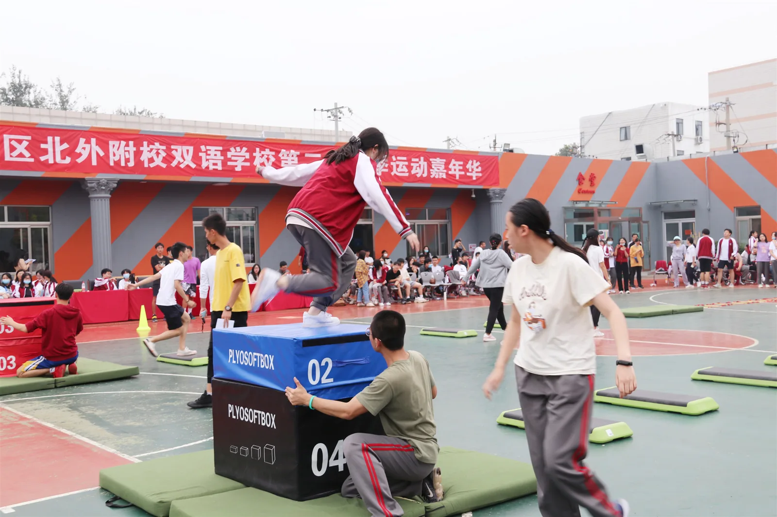 北外同文素材 校园运动会“我运动、我快乐、我健康”——秋季运动嘉年华隆重举行