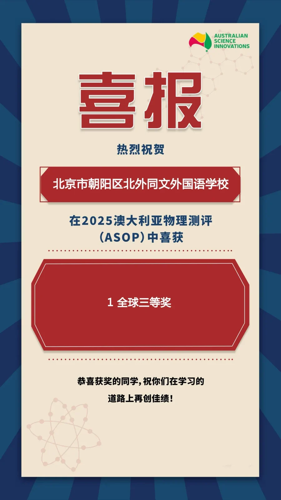 北外同文素材 全球竞技,实力见证!北外同文学子连获数学、物理、经济学多学科全球奖项