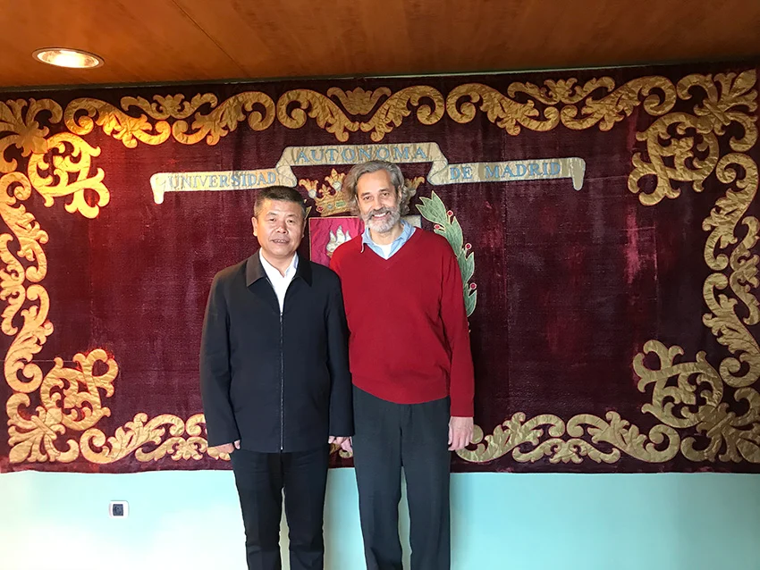 北外同文素材 高晓东校长出访西班牙 深化国际办学合作