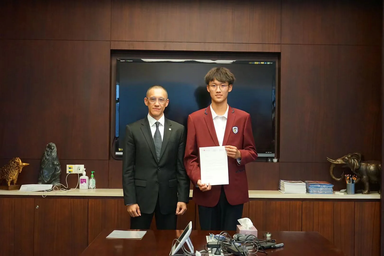 北外同文素材 喜报
