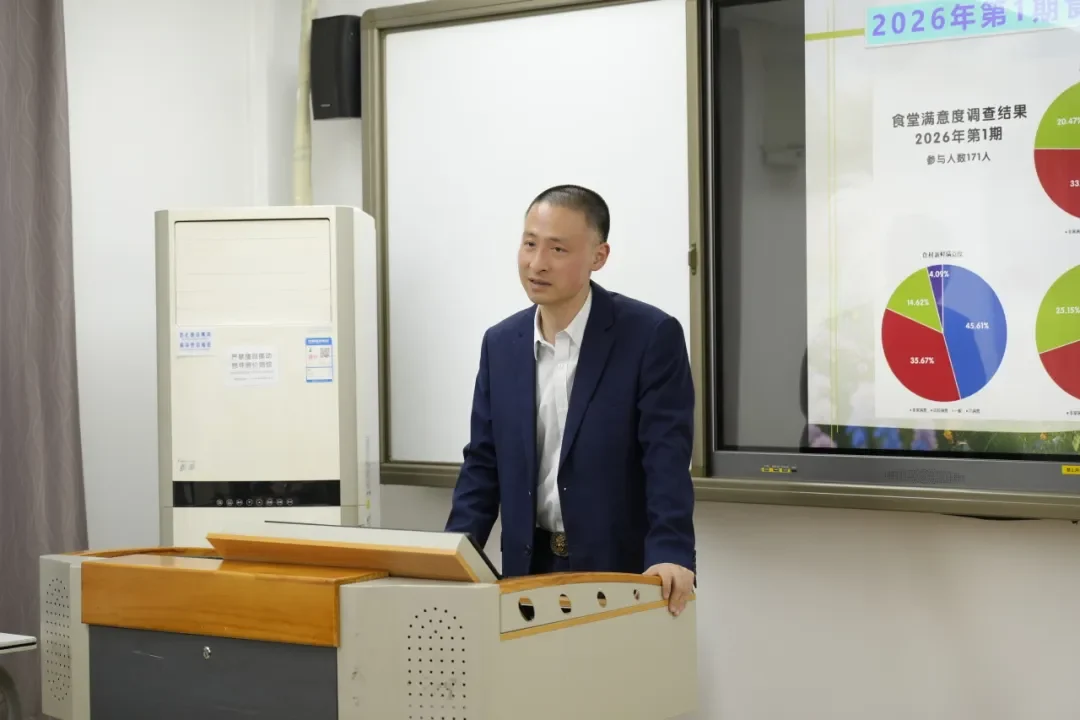 北外同文素材 北外同文2026第一期膳食监督委员会沟通会：家校协同发力，共护学子食安