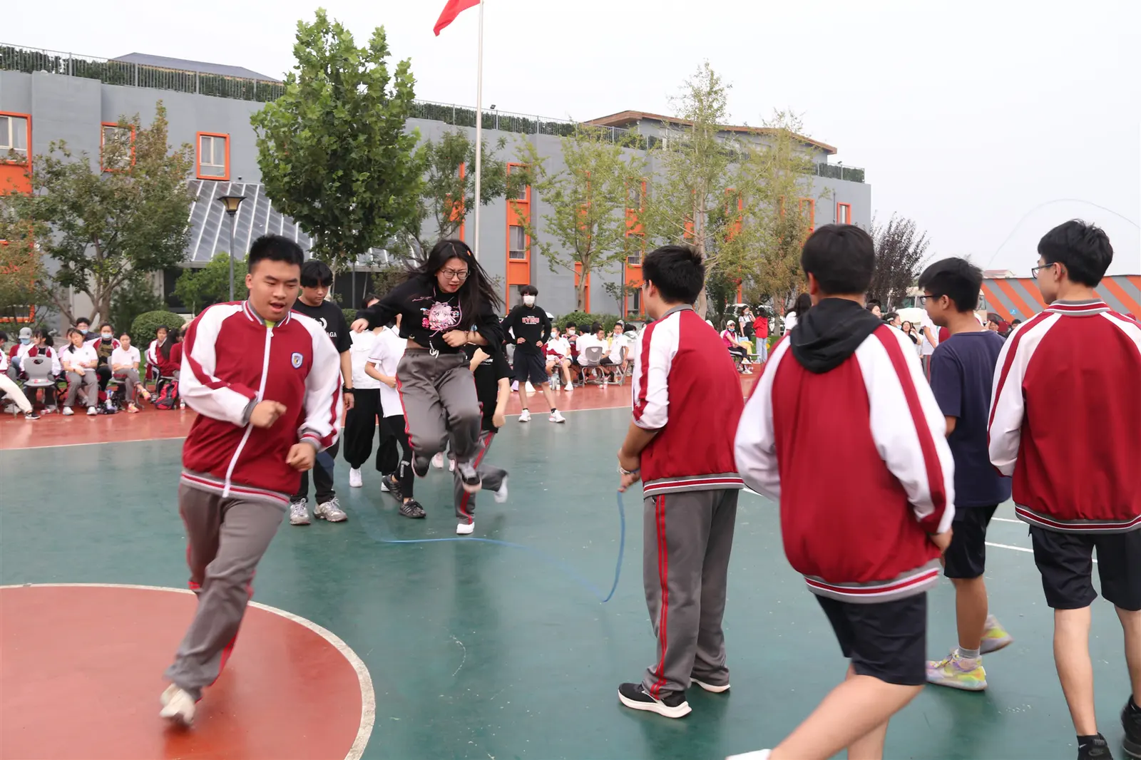 北外同文素材 校园运动会“我运动、我快乐、我健康”——秋季运动嘉年华隆重举行